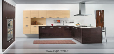 ARRED03 Cucine  - Mod. KORA a ottimi prezzi da:  Arredamenti Expo-Web