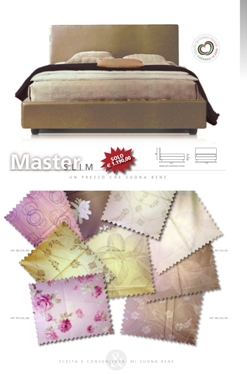 Promozione letto contenitore MASTER con garanzia 10 Anni