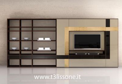 Le librerie Pescarollo a ottimi costi da T3 arredamenti