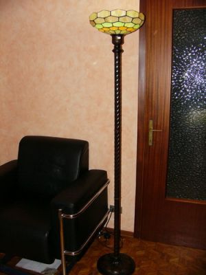Lampada da terra Tiffany nuova