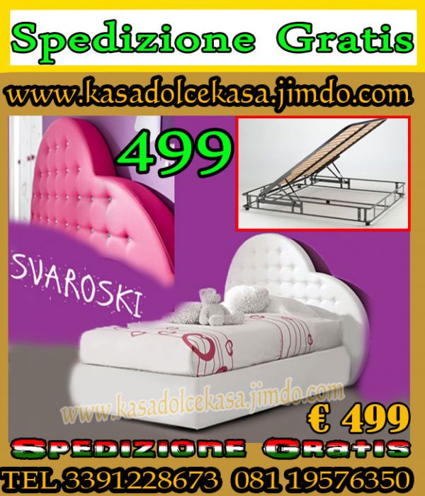 Letti box contenitore con svaroski