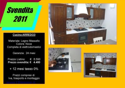 Svendita cucine Classiche di esposizione  scontate fino al 50% +  12 mesi a tasso 0% da T3 Arredamen
