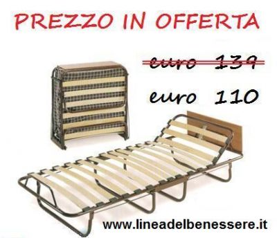 brandina pieghevole con alzatesta