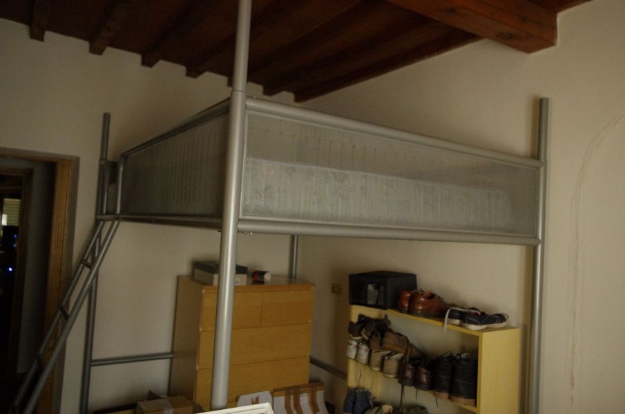 Letto a soppalco 1 piazza e mezzo