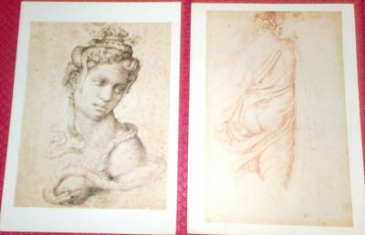 Cartoline Galleria degli Uffizi