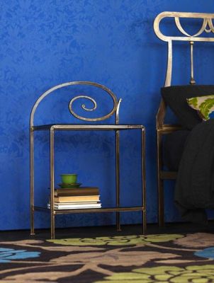 COMODINI IN FERRO BATTUTO