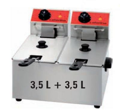 FRIGGITRICE PROFESSIONALE ELETTRICA 3,5+ 3,5 LT