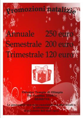 Ti regaliamo sei mesi di palestra