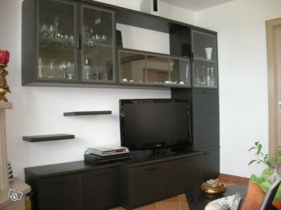 PARETE ATTREZZATA e DIVANO ANGOLARE