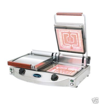 PIASTRA GRILL DOPPIA IN VETROCERAMICA