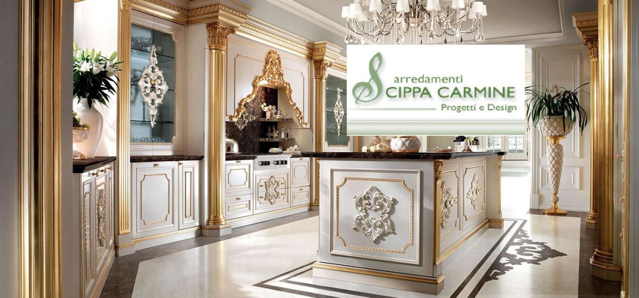 Cucine barocche e contemporanee