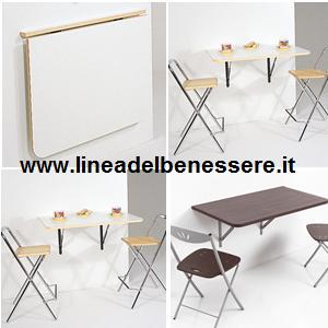 TAVOLO SALVASPAZIO A MURO