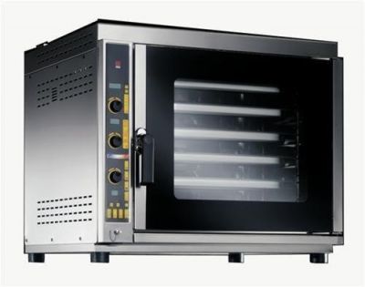 FORNO ELETTRICO 6 TEGLIE A CONVENZIONE - UMIDIFICAZIONE DIRETTA