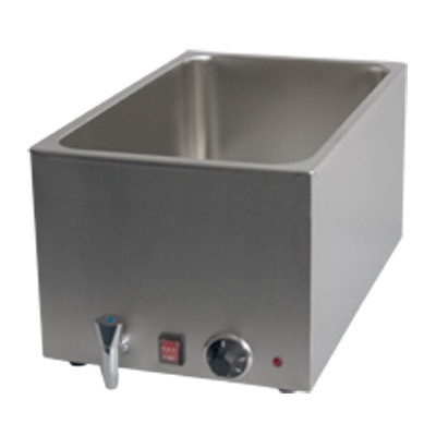 BAGNOMARIA ELETTRICO CON RUBINETTO PER GN 1/1 H150