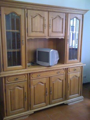 CREDENZA CON VETRINA