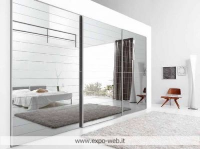 Novamobili  - Armadio Scorrevole Crystal Dogato :  Arredamenti Expo-Web