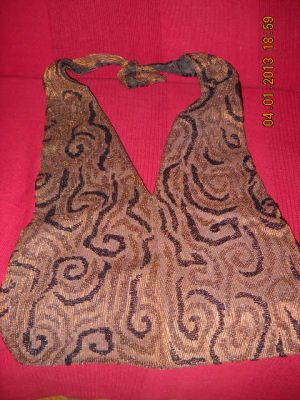 Borsa indiana ricamata a mano con perline