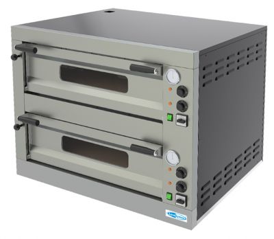 FORNO PIZZA PROFESSIONALE (4+4 PIZZE) ELETTRICO MOD. E-8