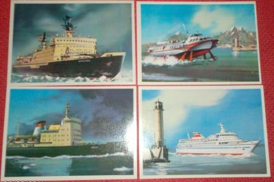 Cartoline flotta sovietica