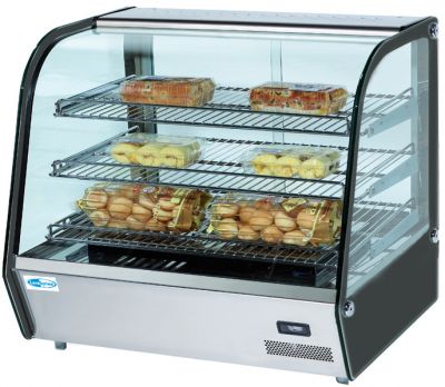 VETRINA CALDA CON ILLUMINAZIONE A LED