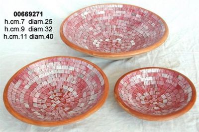 CENTRITAVOLA E PIATTI A MOSAICO