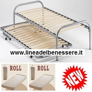 Letto salvasapzio con materassi