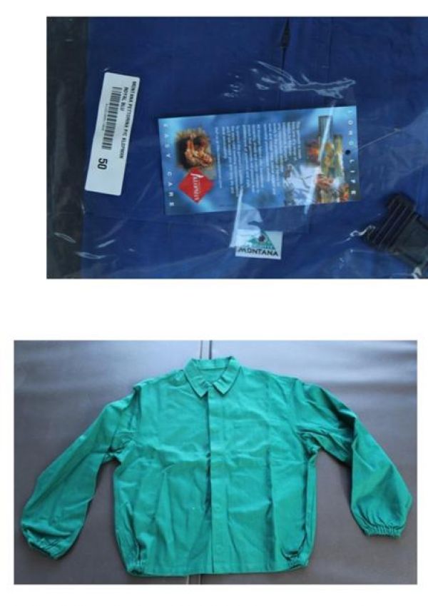 Stock abbigliamento da lavoro e altavisibilit 8.000pz