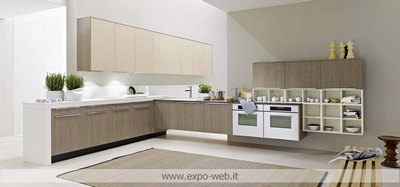 Toscana � Cucina moderna mod. DREAM in laminato tranch� da:  Arredamenti ExpoWeb