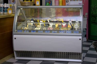 VETRINA GELATERIA COME NUOVA