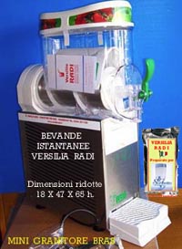 MINI GRANITORE A UNA VASCA DA LT. 6 IN OFFERTA