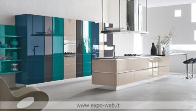 Salone del mobile di Milano - STOSA Cucine Mod. Allegra 2012