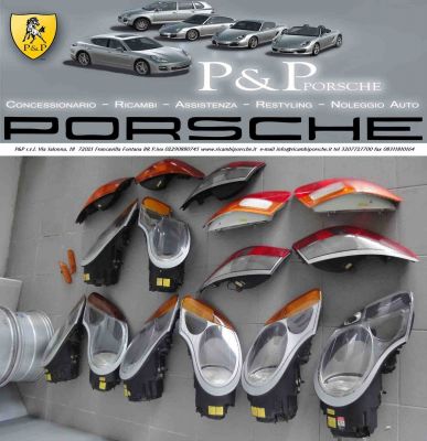 FARI  ANTERIORI E FANALI POSTERIORI PORSCHE CARRERA  996 BOXSTER 