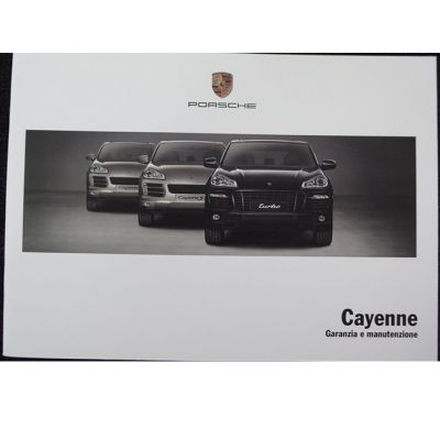 Libretto service Porsche Cayenne 2008 italiano