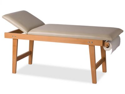 Lettino in legno per massaggi, fisioterapia, cardiologia, ecc