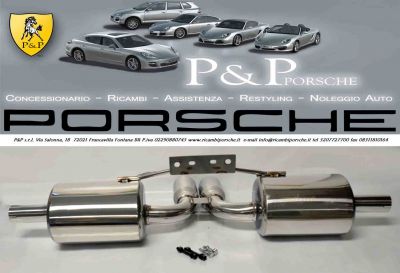 SCARICO PER 986 BOXSTER dal 1997 al 2004