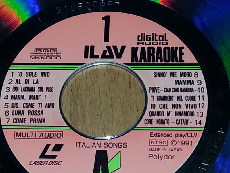 Disco vinile  karaoke