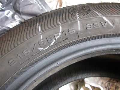 4 gomme GoodYear 215/55 R16 93V come NUOVE