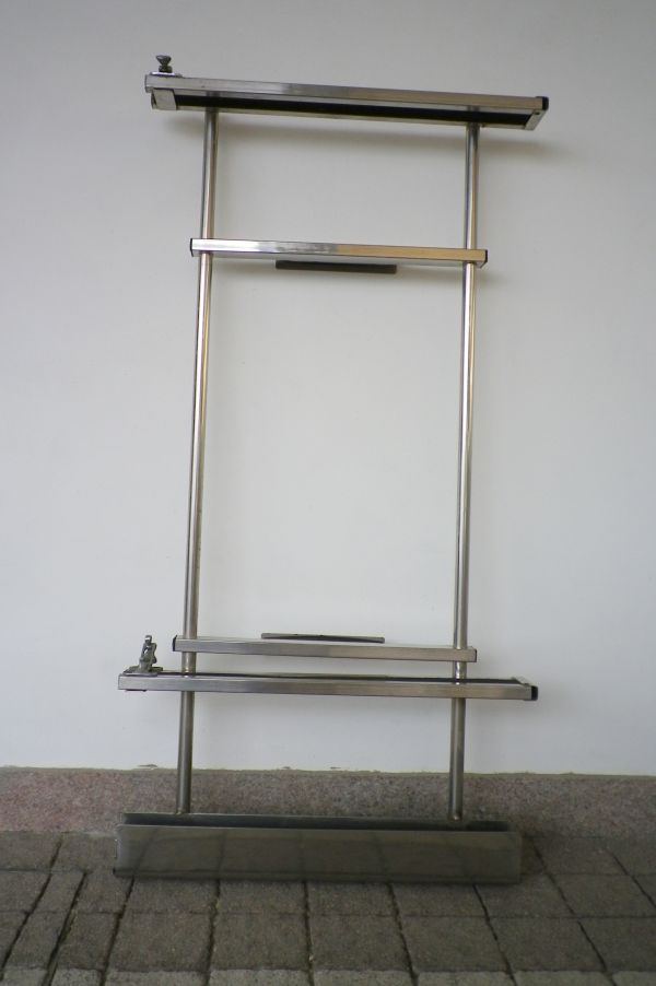 Portascii tutto in acciaio inox