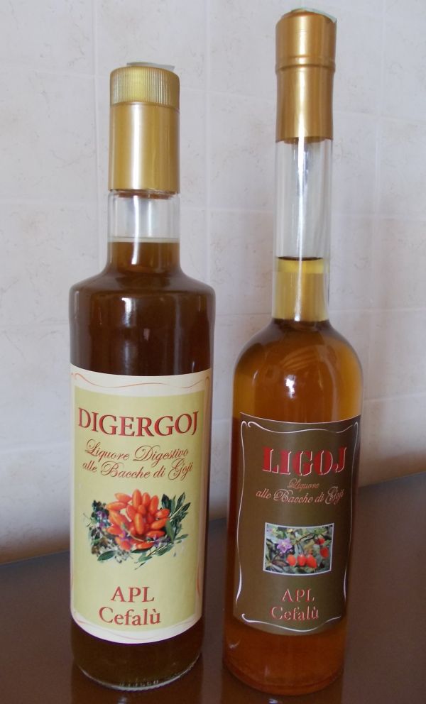 Liquore & Digestivo alle Bacche di Goji (LIGOJ & DIGERGOJ)