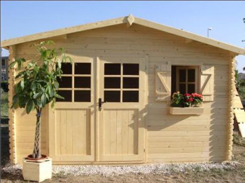 Casetta in legno da giardino