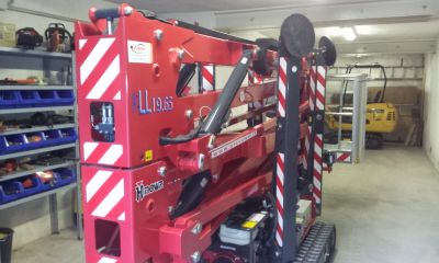 PIATTAFORMA AEREA CINGOLATA HINOWA 19.65 BENZINA 