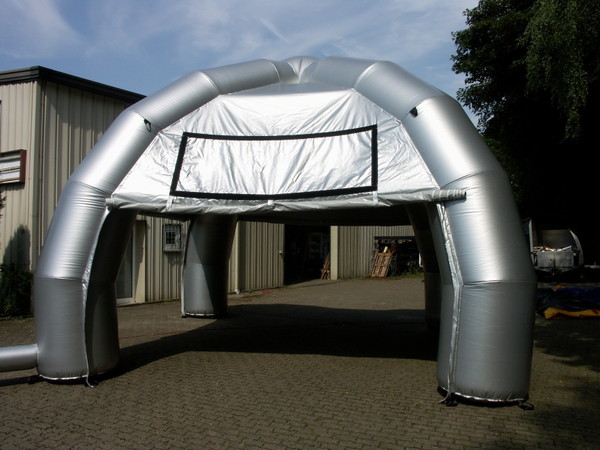 Gazebo gonfiabile 8m metallizzato