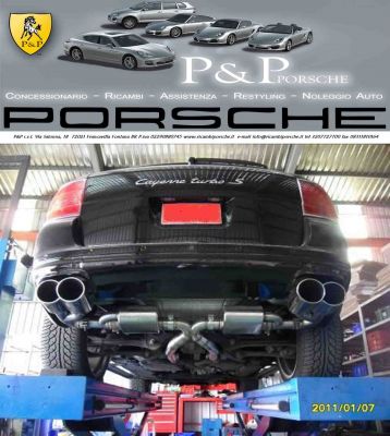 Scarichi Completo Porsche Cayenne