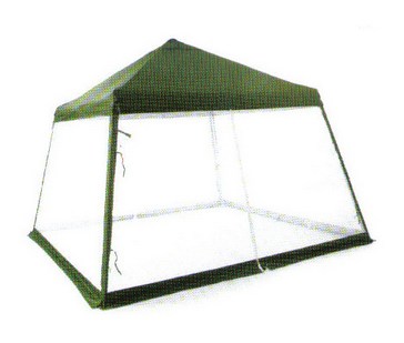 GAZEBO AUTOMATICO FERRO 3 X 3 METRI CON ZANZARIERA - 05826Z