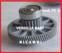 Ingranaggi per motoriduttori granitori