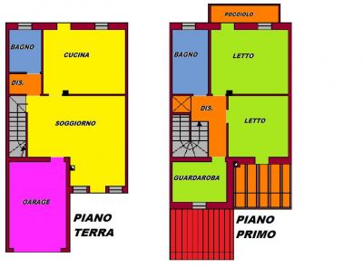 VILLETTA A SCHIERA NUOVA 3 LETTO 2 BAGNI + GIARD. ESCLUSIVO