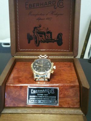 CRONOGRAFO EBERHARD TAZIO NUVOLARI D'ORO