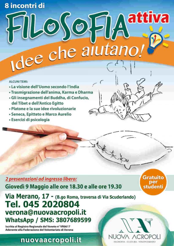 8 Incontri di Filosofia Attiva: Idee che aiutano!
