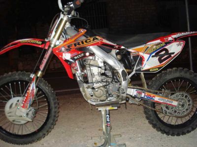 HONDA 450 CRF R cross
