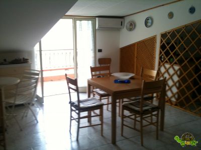 Mansardina abitabile fronte mare